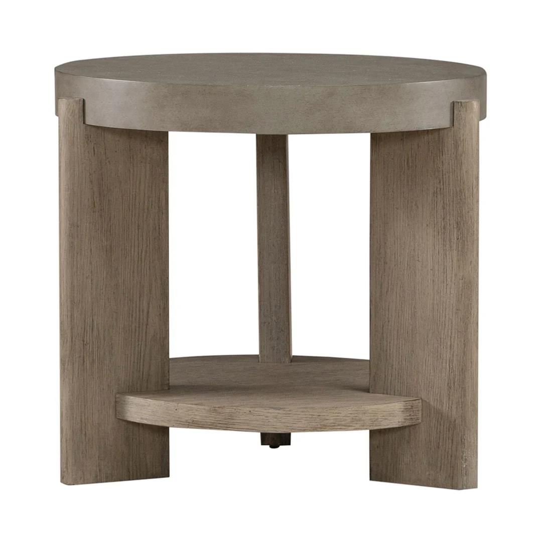 Affinity Round End Table - Image 3