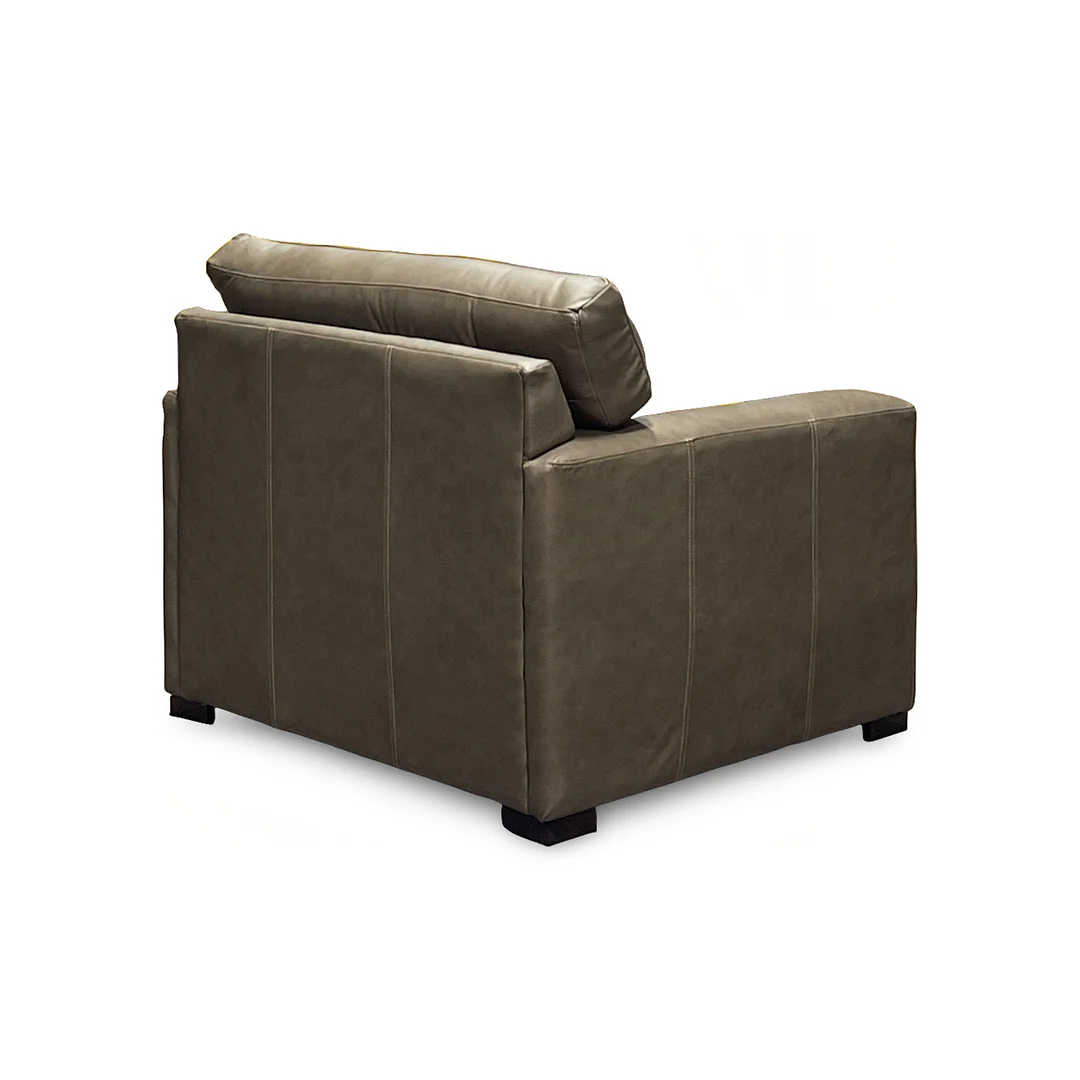 Baylor Leather Chair and a Half - Image 5
