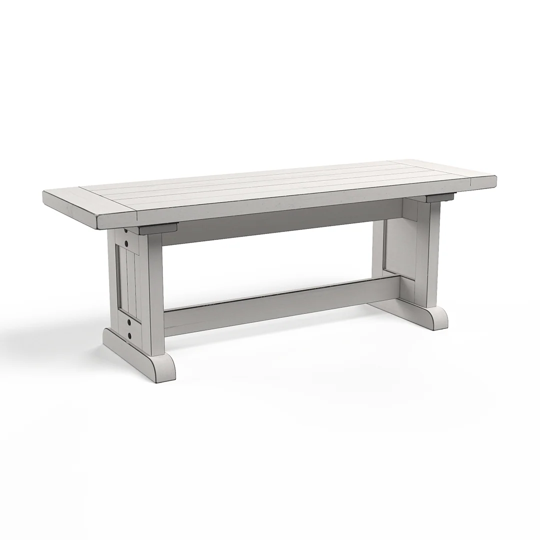 Bayside Nook Table with Benches - Image 6