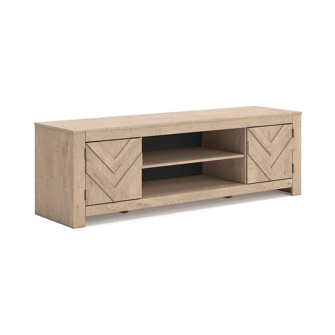Cayboni Beige TV Stand - 71 Inches
