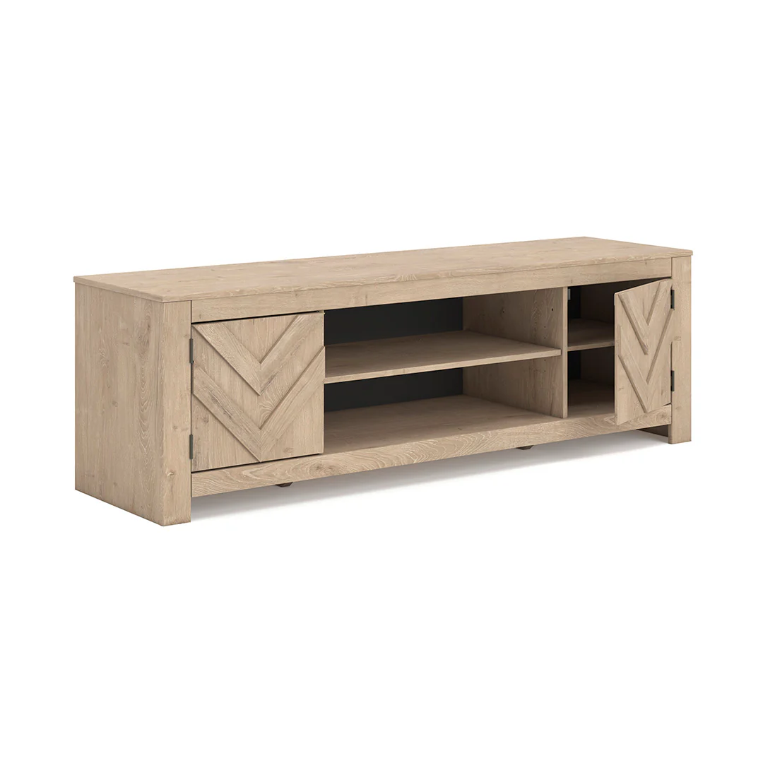 Cayboni Beige TV Stand - 71 Inches - Image 2
