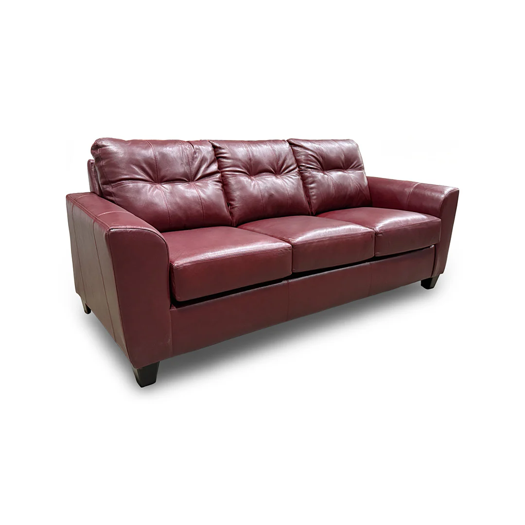 Denton Leather Sofa - Image 7