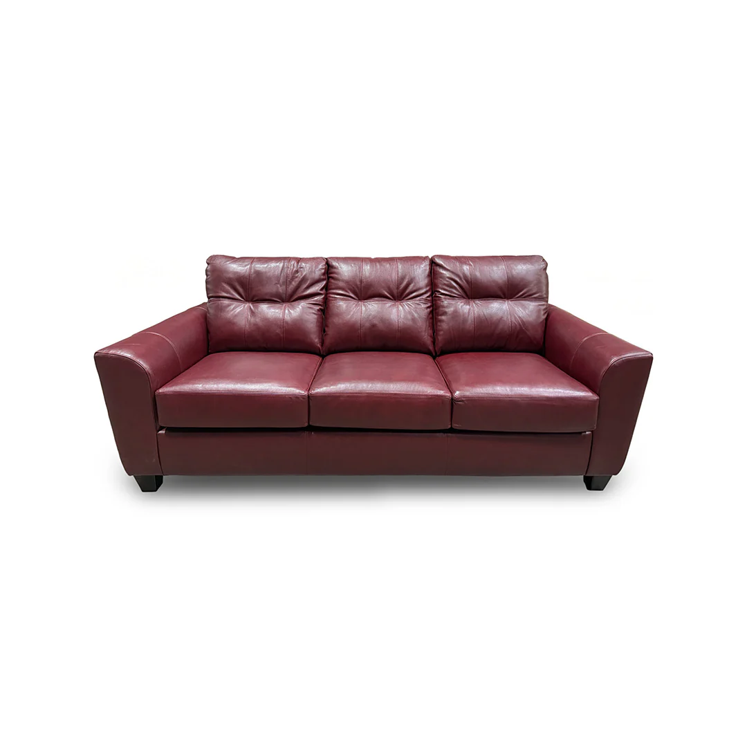 Denton Leather Sofa - Image 8