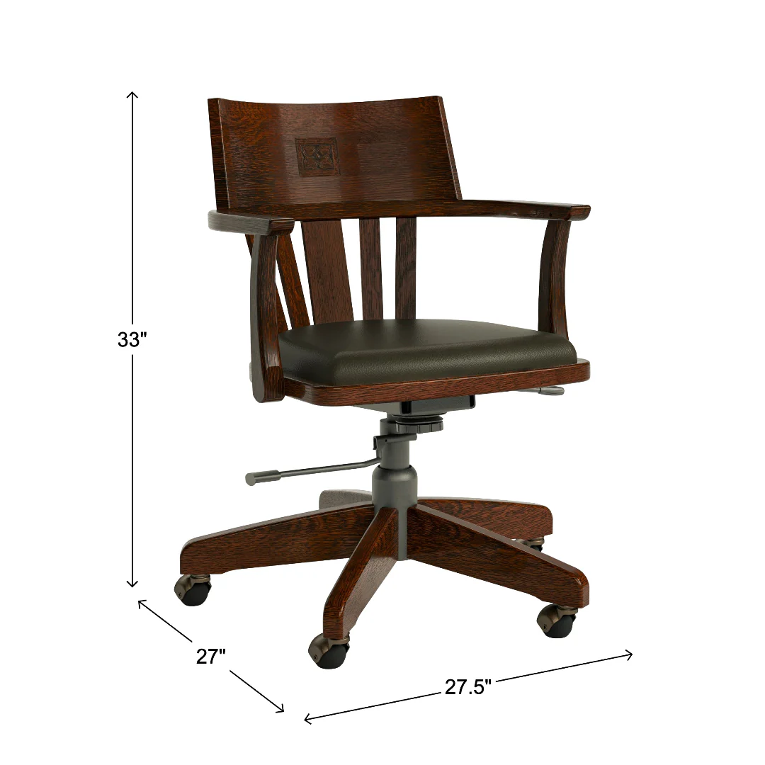 LaSalle Swivel Desk Chair - Image 8