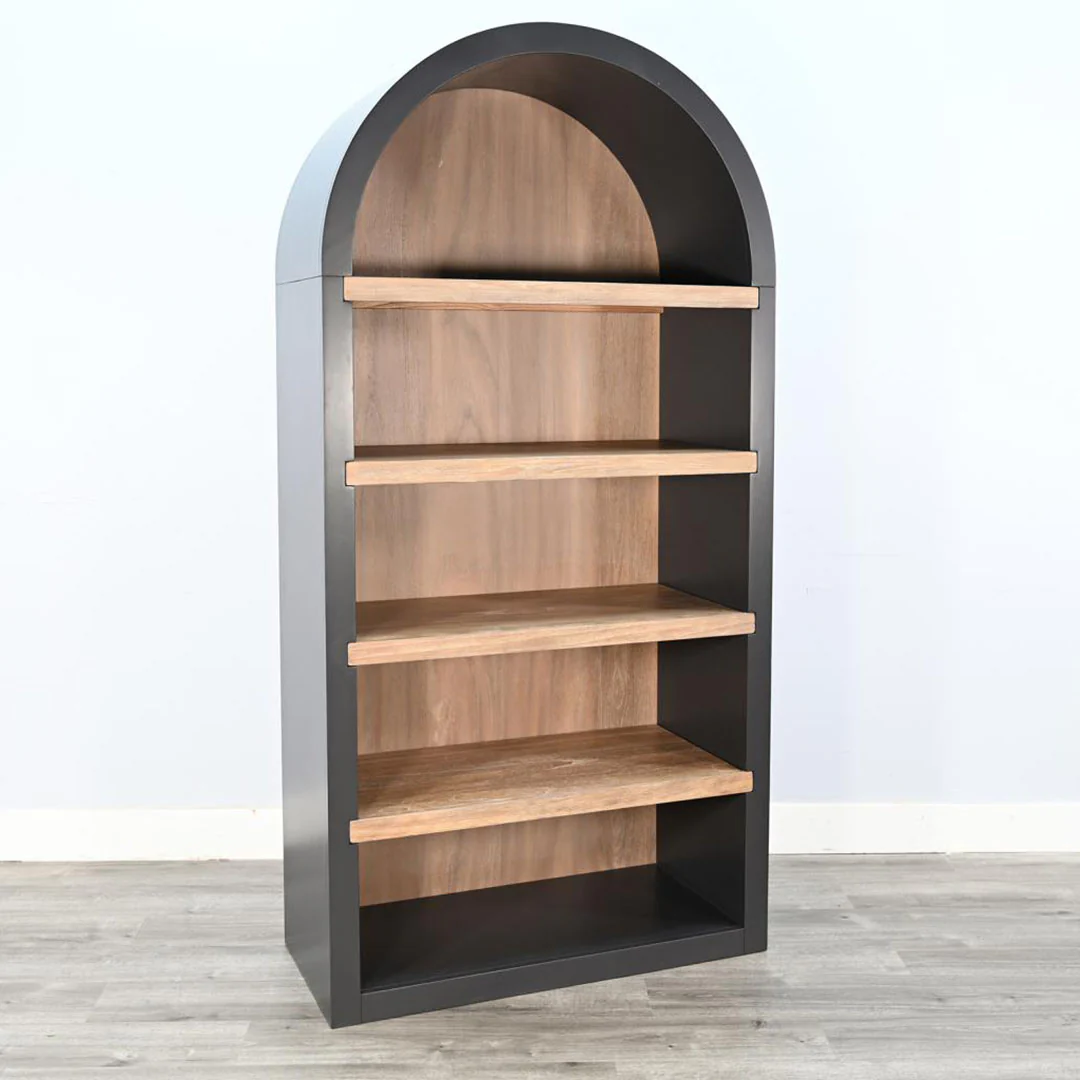 Logan Arched Bookcase - Image 4