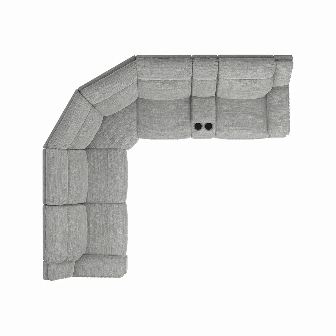 Lucie Power Reclining Sectional - Image 7