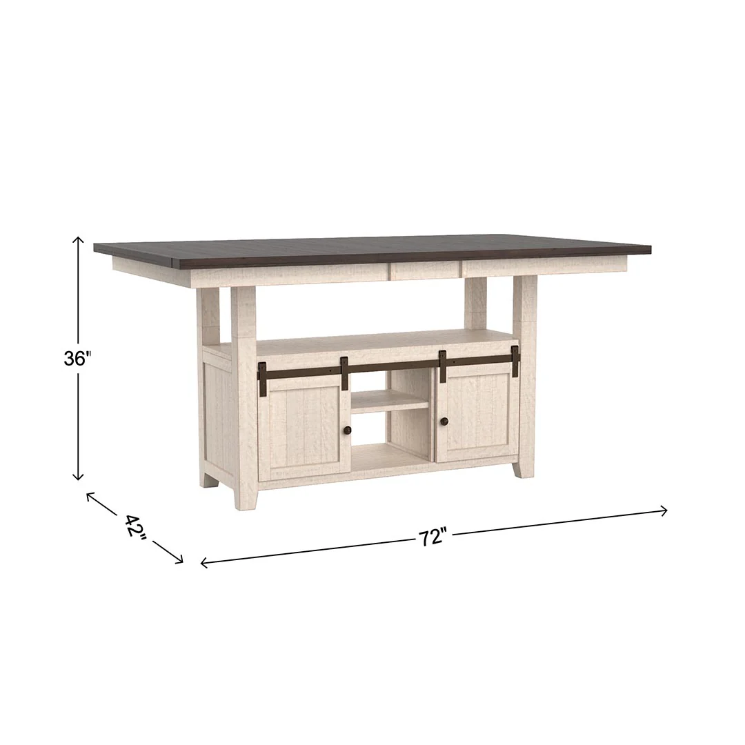 Madison County High-Low Table - White - Image 10
