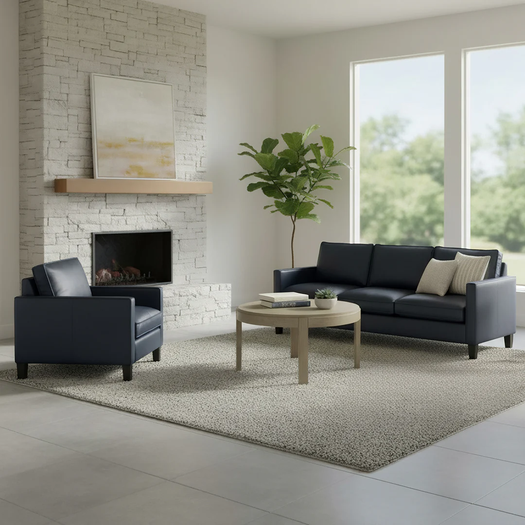 Mars Leather Sofa - Image 2