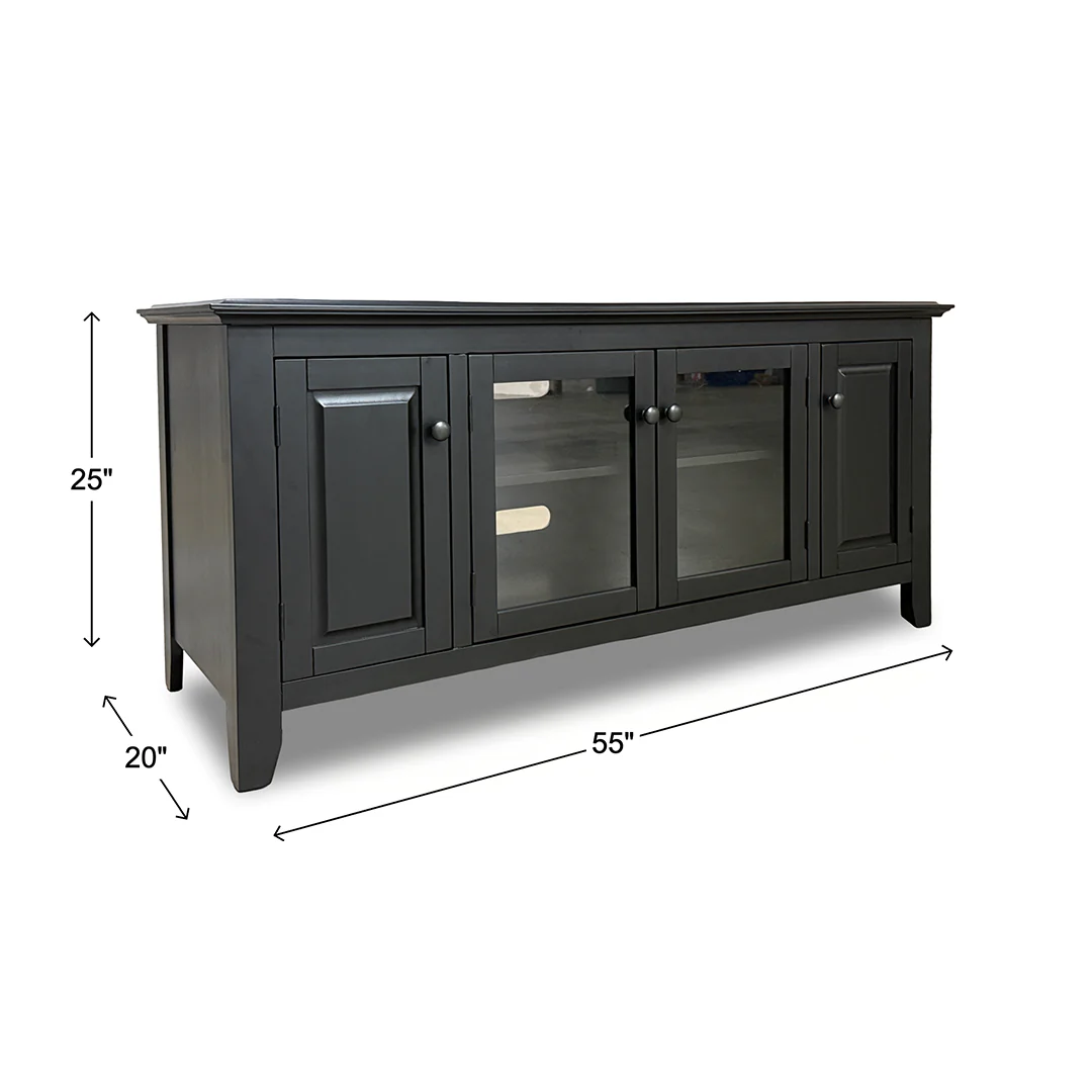 Pembroke TV Stand - Black - Image 8