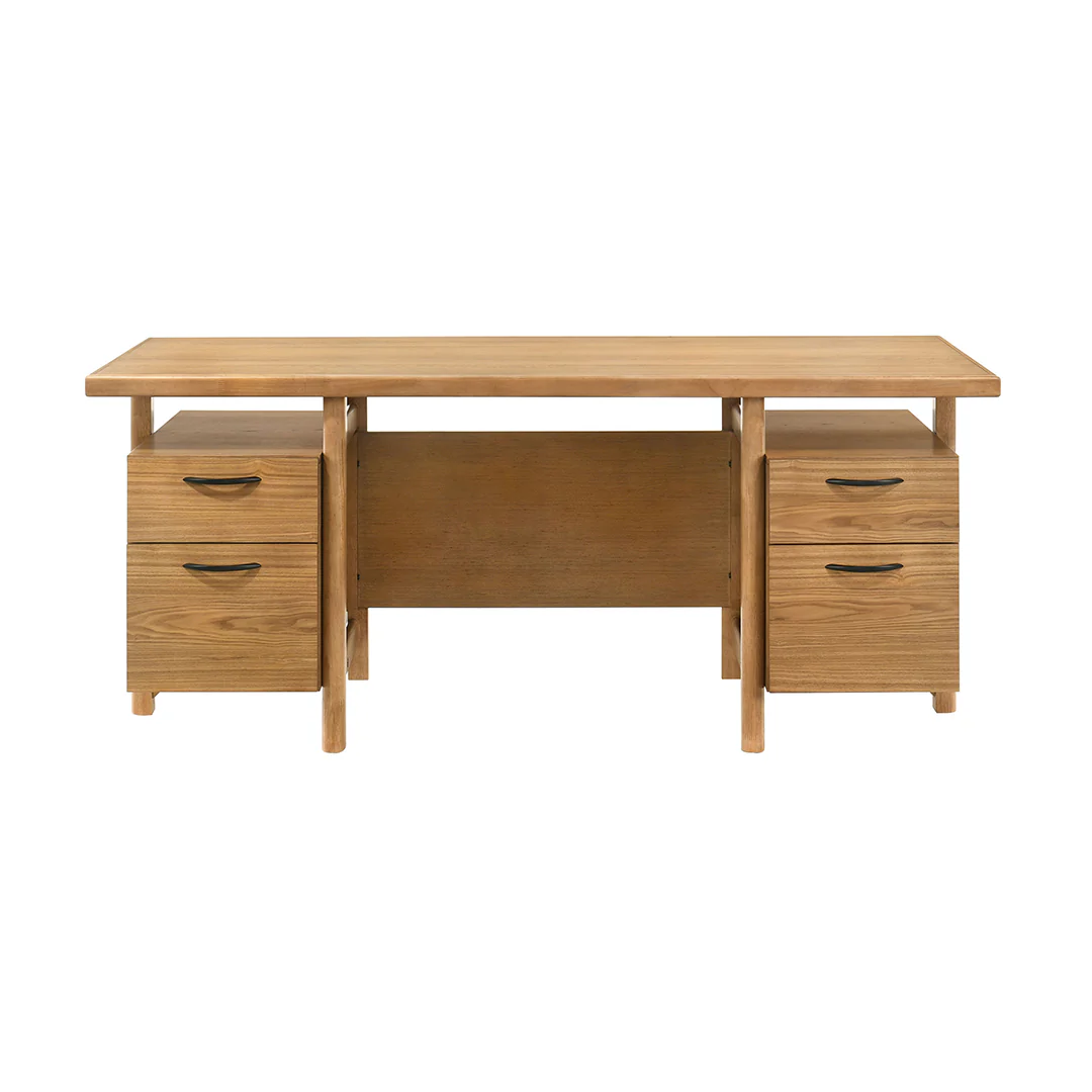 Roldan Computer Desk with Filing Drawers - Image 3