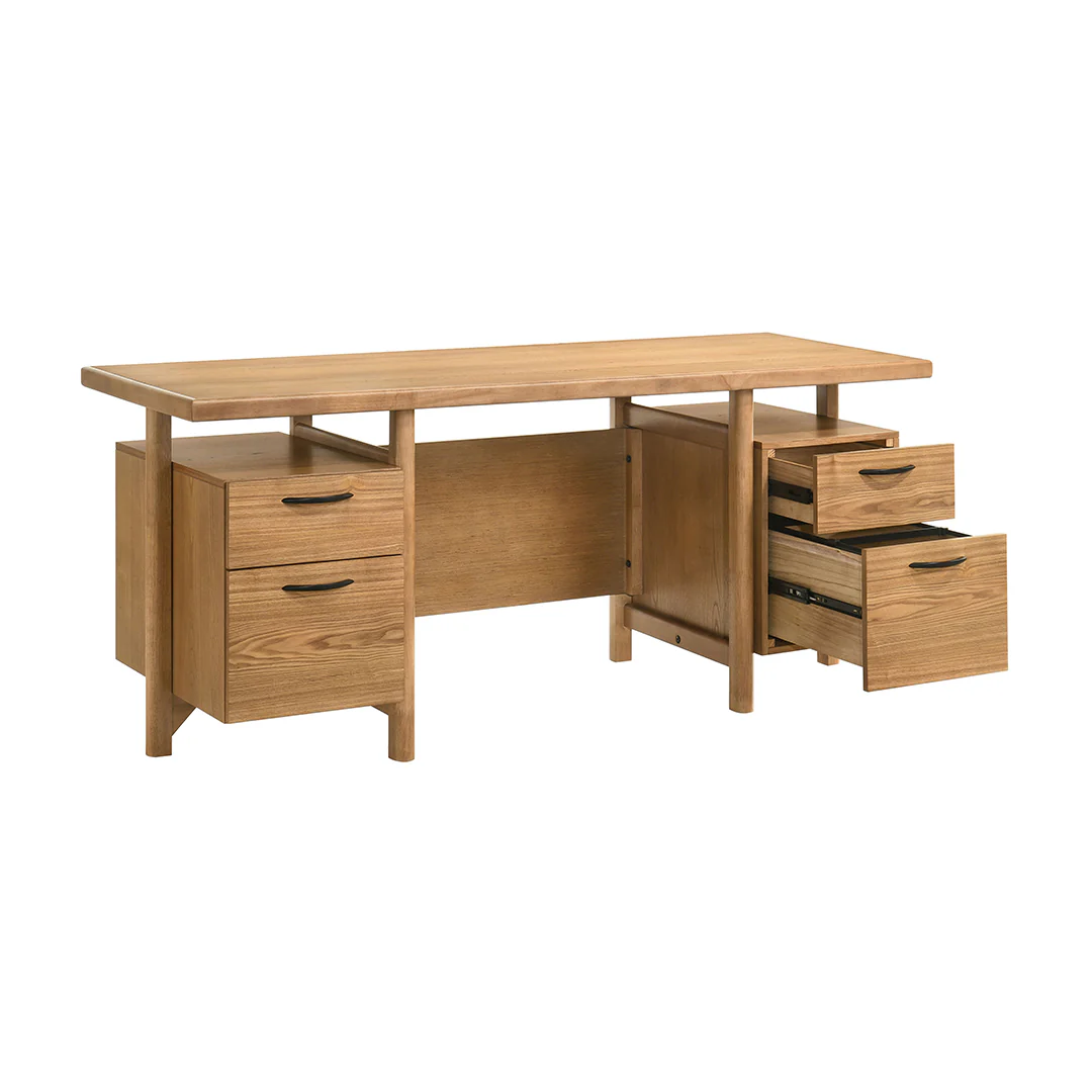 Roldan Computer Desk with Filing Drawers - Image 4