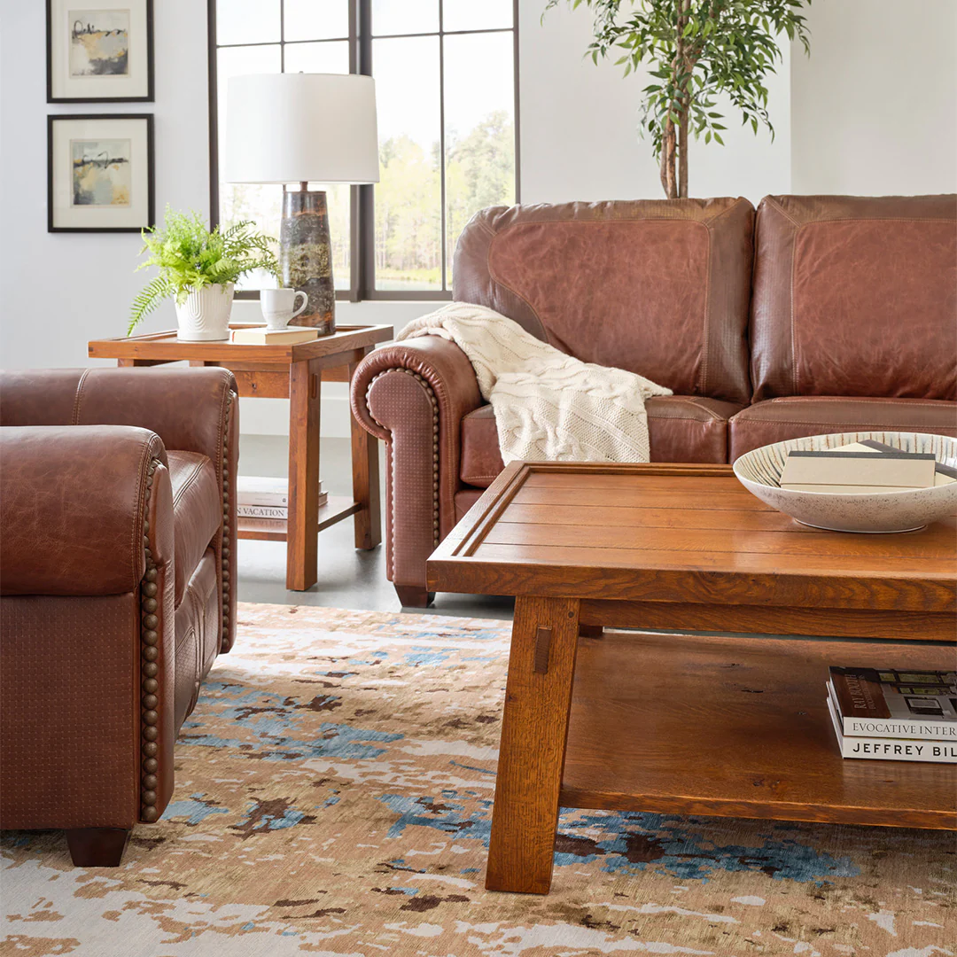 Santa Fe Leather Sofa - Image 7