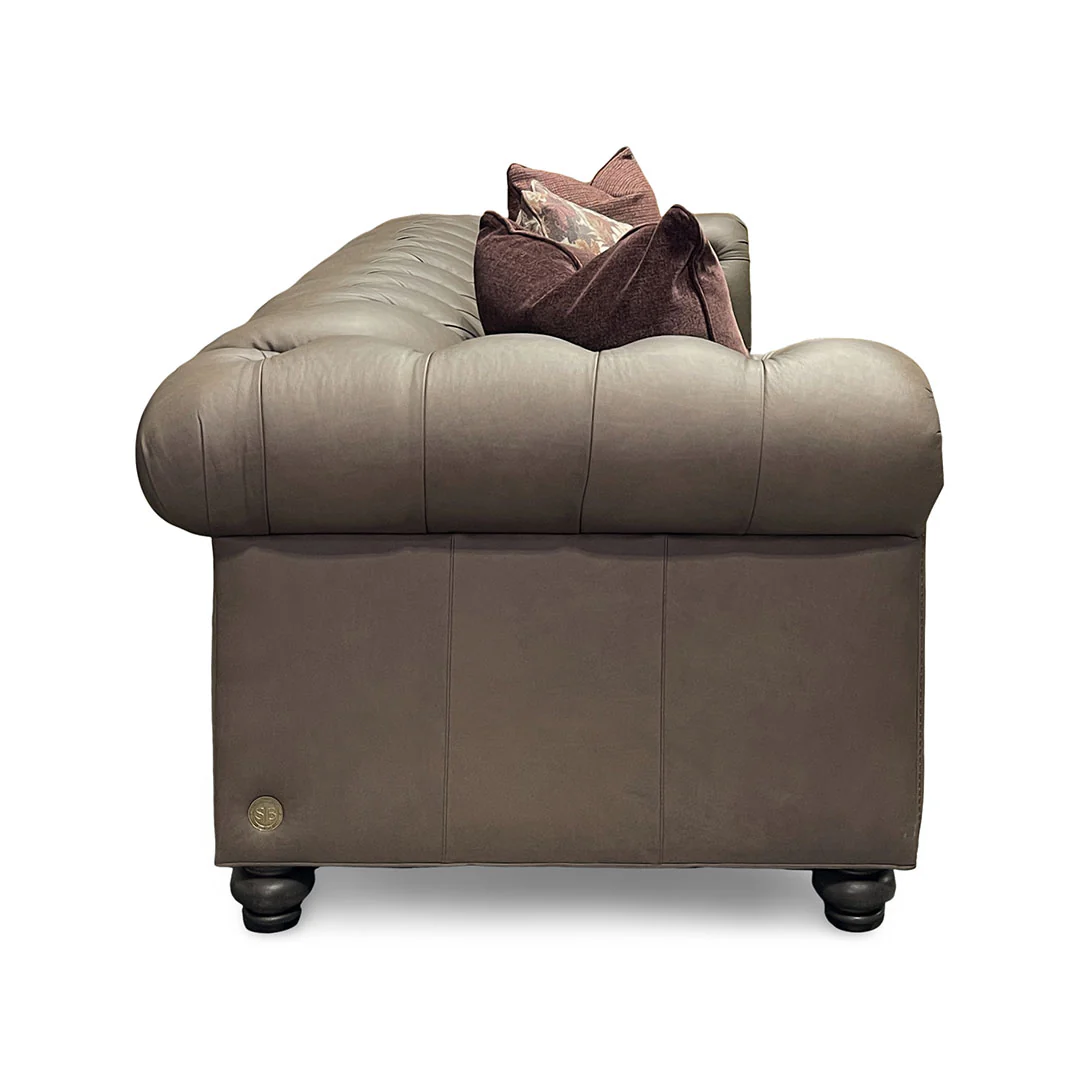 Smith Leather Sofa - Image 4
