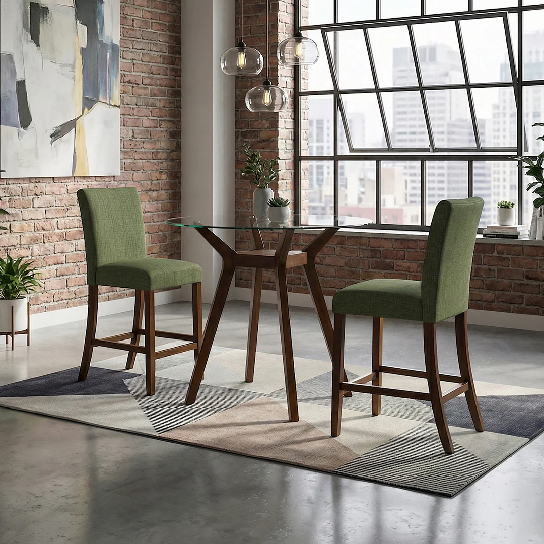Solara Upholstered Counter Stool - Image 9
