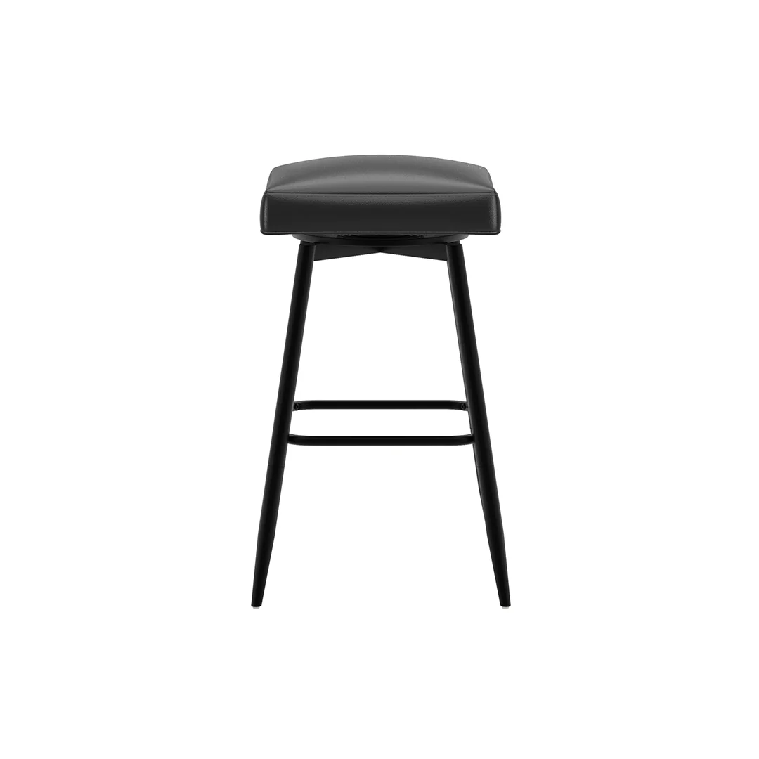 Square Bar Stool - Black - Image 12