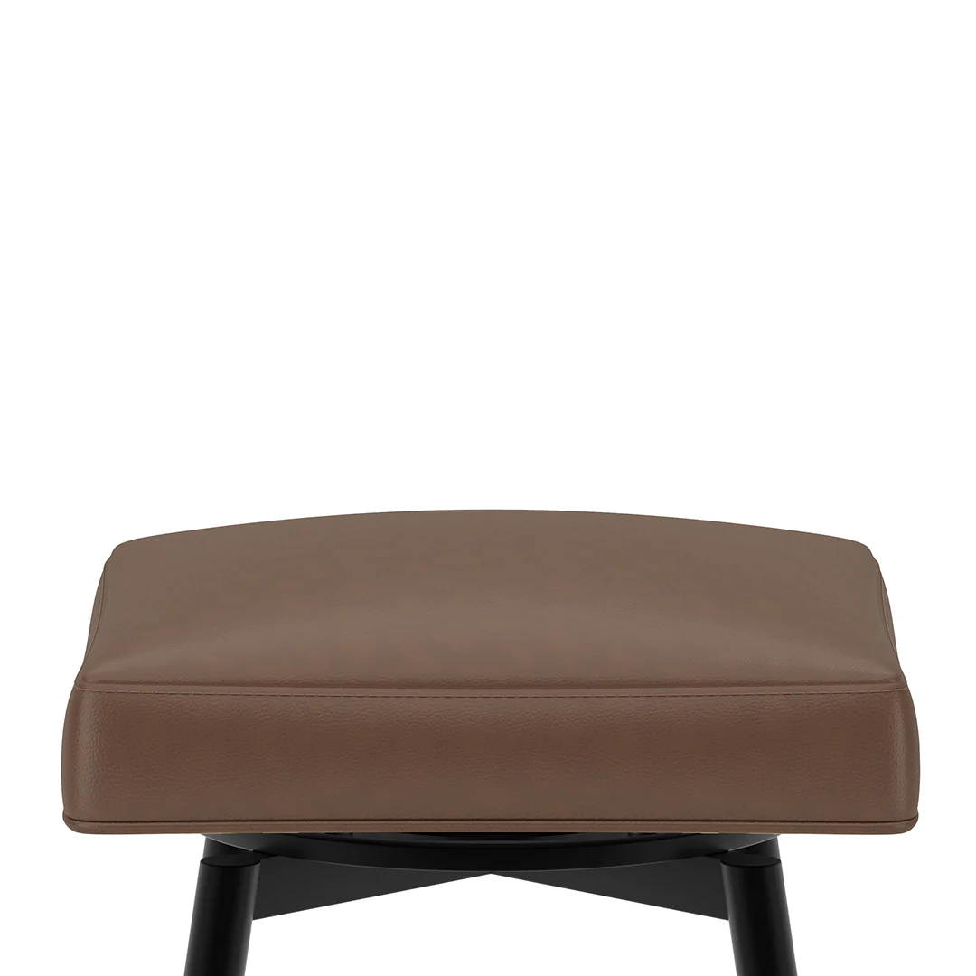 Square Bar Stool - Brown - Image 13
