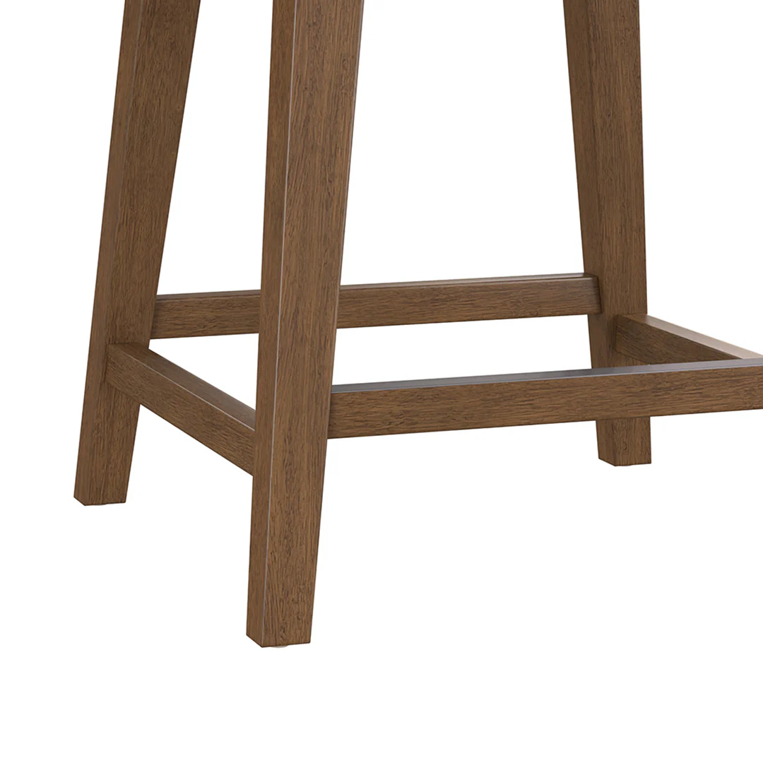 Tapered Bar Stool - Brown - Image 4