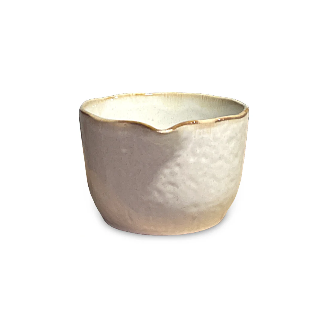 White Ceramic Mixing Bowl - Image 3