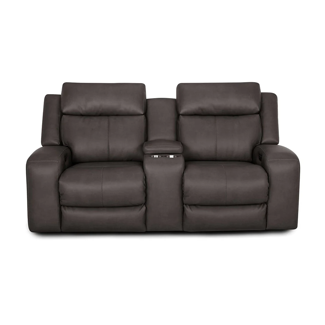Wilson Power Reclining Console Loveseat with Massage - Image 3