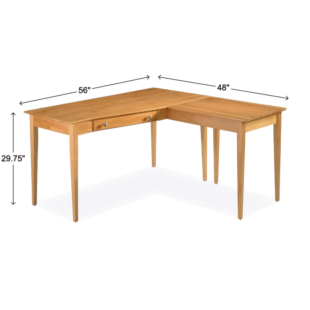 Workstation Desk with Return - Image 5