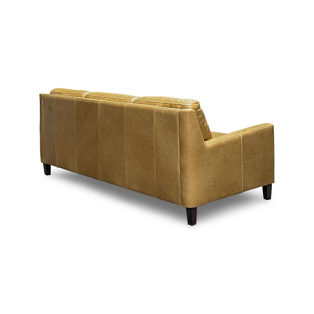 York Leather Sofa - Image 5