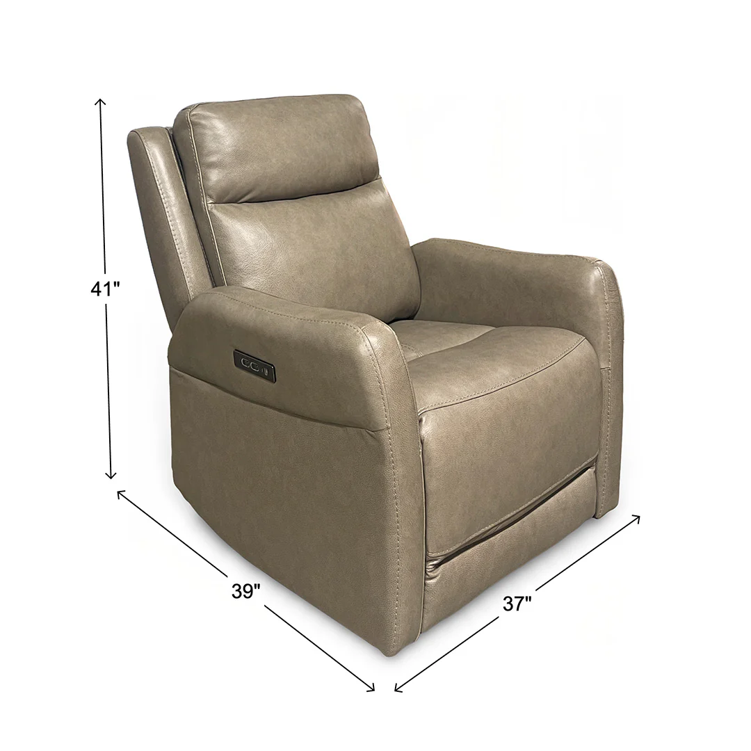 York Power Swivel Glider Recliner - Image 36